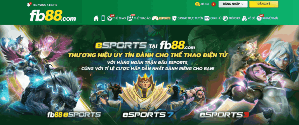 giải đấu esport FB88